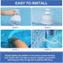 Vacuum Adapter RP/RX Skimmer Compatible with Summer Waves Above Ground Pool for 1.5" & 1.25" Hose Connection...