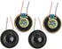 YXQ 1W 8 Ohm Micro Internal Speaker Loudspeaker 32mm Dia Round Metal Shell with Wire (4Pcs)...