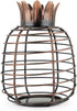 True Juicy Pineapple Stainless Steel Wine Cork Holders Decorative, Holds 50 Corks, Kitchen Bar Accessories, Rustic Home Decor Design, Set of 1...