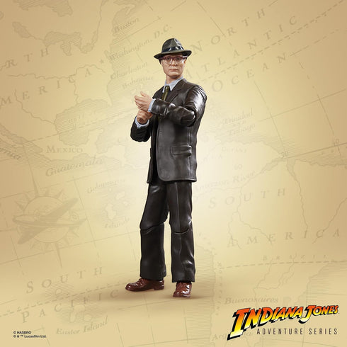 Indiana Jones and The Dial of Destiny Adventure Series Doctor Juergen Voller Action Figure, 6-inch Action Figures for Kids Ages 4 and Up, Medium...
