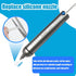Kaisi Solder Sucker No Clog Desoldering Pump with Powerful Vacuum Suction Replaceable Heat Resistant Silicone Tube for Cooperate Soldering and Des...