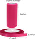 Valentine's Day Tulle Rolls Tulle Netting Rolls Tulle Fabric Mesh Ribbons for Valentine's Day Decoration Wedding DIY Supply (red, Rose, Peach, Pin...