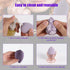 4 Pcs Makeup Sponge Beauty Blender Set - Sponges For Foundation with Egg Case and 1 Holder, Flawless for Cream, Powder Liquid (4PCS,Purple)...