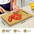I Am the Bread of Life Cutting Boards for Kitchen, Christian Religious Gifts for Women, Bible Verse Bamboo Cutting Board, Christian Decorative Cut...