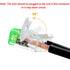 Lever Nuts Splicing Connector?for Solid and Stranded Conductors?3 Conductor with Operating levers?AWG 12-24 Transparent Housing Wire Connectors- P...