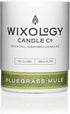 Wixology Cocktail Inspired Bluegrass Mule Soy Candle - Ginger and Lime Scented Candle in Reusable Rocks Glass - Made in Kentucky - 7 oz (Ginger & ...