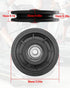 2 PCS 3.5Inch/90mm Nylon Bearing Pulley Wheel, Silent Bearing Replace for Garage Gym Equipment Pulley System, Universal Wearproof Bearing Maximum ...