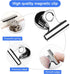 15Packs Refrigerator Magnets, Magnetic Clips Heavy Duty for Fridge, Widening Design Whiteboard Magnets Clips, Strong Scratch-Free Magnetic Clips P...