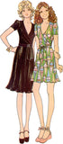 McCall's Vintage 1970's Misses' Knit Dress Sewing Pattern Packet, Design Code M8379, Sizes 6-8-10-12-14...