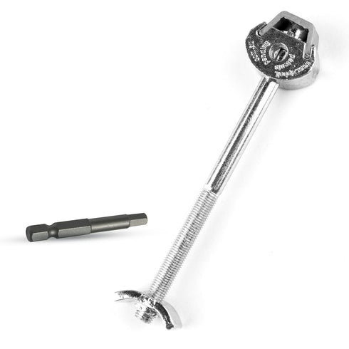 Zipbolt 10.800 Countertop Miter Connector — 5 Piece Joint Fastener Drawbolt Pack with 5mm Hex Bit for Joining Countertops, Butcher Blocks, Furnitu...