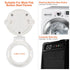 Homoyoyo 4Pcs Children Safety Button Security Lock Child Proof Car Computer Washing Machine Stove Key Start Button Protection Cover Baby Safety Lo...
