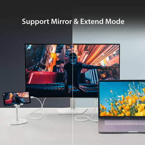 j5create USB-C to DisplayPort Cable - 4K@144Hz, 3.9ft, Type C to DP Cable, Compatible with iPhone 15 Pro/Max, MacBook Pro/Air, iPad Pro, XPS, Thun...