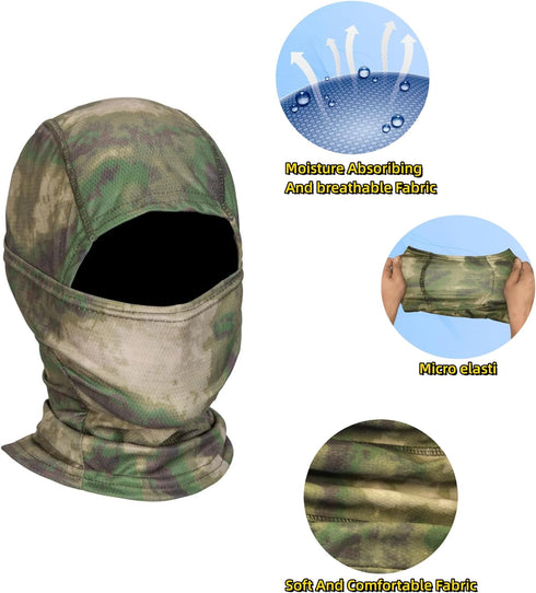 Camo Balaclava Face Mask for Man and Women-Hunting?Skiing?Motorcycle Windproof?UV Protection&Military Training...