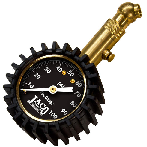 JACO Elite Tire Pressure Gauge - 100 PSI...