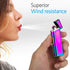 Electric Arc Windproof Plasma Lighter - USB Rechargeable, Upgraded Battery Indicator - Multichrome...