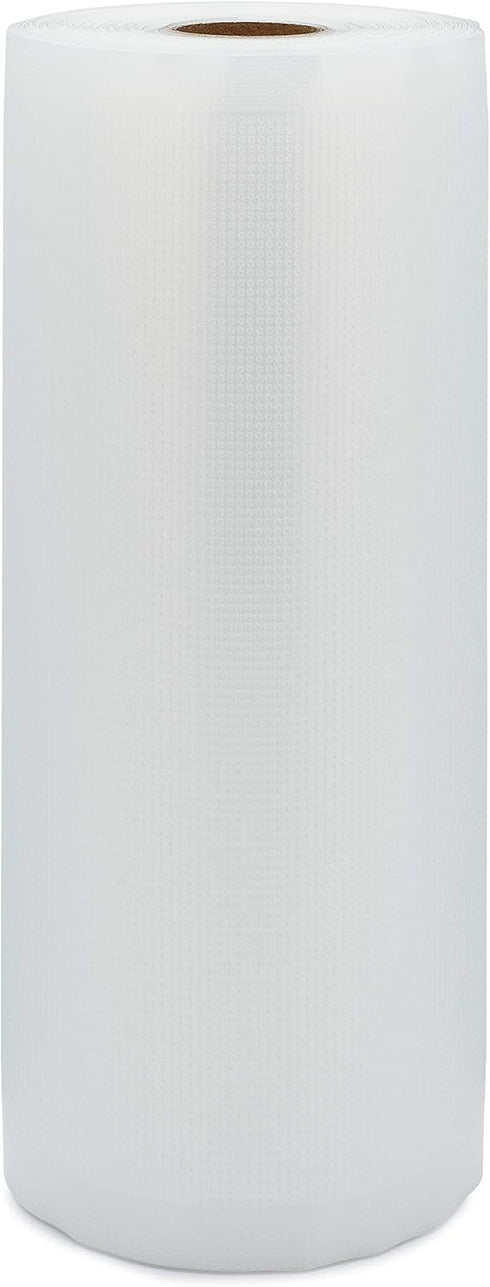 Vac Fresh Food Vacuum Sealer Rolls (8" x 50', 1 Roll), 3.5mil VF850 Embossed Food Storage Bags, Vacuum Seal Bags for Meal Prep, Sous Vide Bags for...