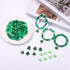 2566PCS+ St. Patrick's Day Beads for Jewelry Making Green Heishi Pearl Star Letter Clay Wooden Irish Round Loose Beads with Enamel Luck Shamrock H...