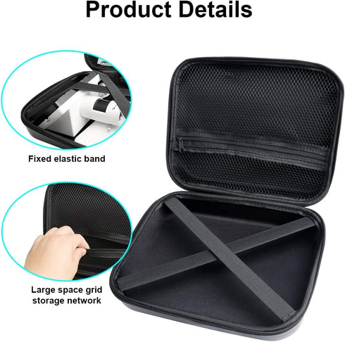 Original LCD Digital Microscope Carrying Case, Ultra Big Size Storage Bag Box for USB/Wifi/LCD Screen Handheld Portable Microscope Camera Endoscop...