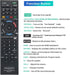 Universal Remote Replacement fit for Almost All Sony TV LCD LED 3D HDTV Smart Bravia TV...