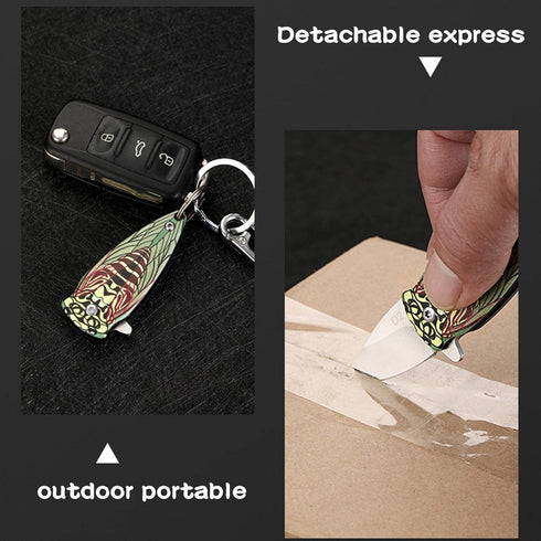 Small Pocket Knife, EDC Knife with Stainless Steel Small Folding Knife...