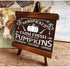Alinacutle Farm Fresh Pumpkins Reusable Silk Screen Stencils, Self-Adhesive Silkscreen Printing Stencil for Home Decor,Paint on Wood/Fabric/Wall/C...