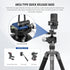NEEWER Metal Phone Tripod Mount Adapter with Arca QR Base, Cold Shoe, 360° Swivel 180° Tilt, Phone Holder Compatible with iPhone 15 Pro Max Galaxy...