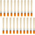 Small Paint Brushes, 1/2 Inch Paint Brush Gloss Paint Brush Nylon Paint Brushs with Wood Handle Reusable Paintbrushes Keyboard Cleaning Brush for ...