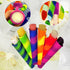 Silicone Ice Pop Molds Wpunwen Ice Popsicle Molds with Lids 6 Pcs Silicone Popsicle Molds for Kids with Clean Brush Durable Reusable Popsicle Tube...