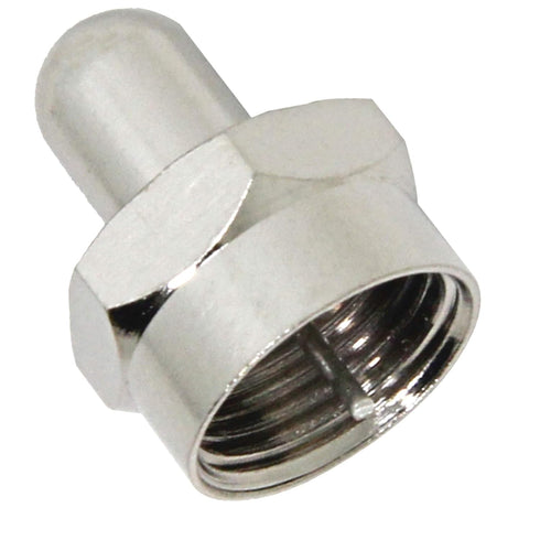 F Termination Cap, Coax Terminator, 20 Pack, 75 Ohm Terminator for Ports on Splitter, AMP, Coaxial Cable, TV Antenna, Wall Plates...