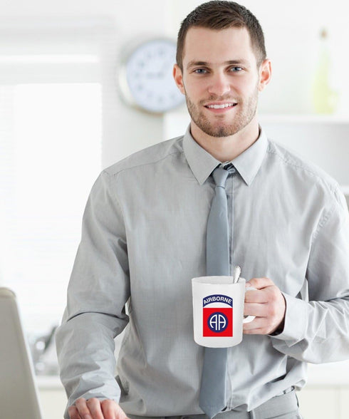 82nd Airborne Coffee Mug- Army Coffee Mug - Both Sides...