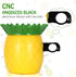 Accmor Bike Cup Holder, Bike Water Bottle Holders, Pineapple Universal Bar Drinks Cup Holder with Metal Clamp for Bicycle, Motorcycle, Wheelchair,...