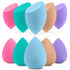 InnoGear Makeup Sponge, 10 Pcs Makeup Sponges Blender Set Beauty Cosmetic Foundation Blending Applicator Puff, Flawless for Liquid Cream Powder (M...
