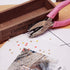 AIEX 1 mm Hole Diameter Hole Diameter Hole Punch with Pink Handle for Craft Paper (Small Circle)...