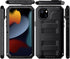 Marrkey Waterproof Case for iPhone 15, Heavy Duty Durable Metal Full Body Built-in Screen Protection Case Shockproof Dustproof Rugged Military Gra...