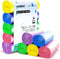 2 to 2.6 Gallon Multicolor Trash Bags, Small Garbage Bag, 150 Count...