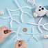 PH PandaHall 6pcs Body Joint Skeleton 3 Sizes Figure Movable Skeleton Plastic Joint Jeton Ball Socket Teddy Bear Connectors Soft Making Limbs and ...