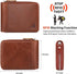 Slim Zipper Wallets For Men RFID Leather Mens Bifold Creidt Card Holder Zip Around Wallet With Coin Pocket...