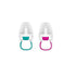 OXO Tot Silicone Self-Feeder 2 Pack Teal/Pink...
