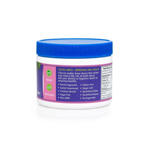 Spry Xylitol Berry Blast Mints Sugar Free Candy - Promote Oral Health, Increase Saliva Production, Stop Bad Breath, Non-GMO, Gluten-Free, 240 Coun...