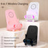 4-in-1 Wireless Charger with Bluetooth Speaker, 15W Qi Certified Fast Charging Wireless Station for iPhone, Pixel, Samsung Galaxy, Phone, LG & Mor...