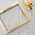 KINNO Epoxy Gilding Adhesive Glue Set, 50ml Gold Leaf Glue,50ml Gilding Varnish and 100 Sheets 5cm Gold Leaf,and 100 Sheets Silver Leaf...