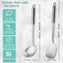 Pleafind 2-Pcs Ladle and Spatula, Soup Ladle and Spatulas, Stainless Steel Spatula and Spoon Sets, Cooking Utensils Set, Wok Spatula and Wok Ladle...