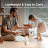 Retro Cordless Lantern Table Lamp, 40 Hours Long Lasting Dimming Night Light, Small Rechargeable Battery Operated Light for Nightstand, Decoration...