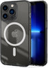 CACOE Magnetic Case for iPhone 13 Pro 6.1 inch-Compatible with MagSafe & Magnetic Car Phone Mount,Not Yellowing Anti-Scratch (Clear Black)...