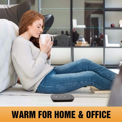 Coffee Mug Warmer,Upgrade Coffee Cup Warmer with 3 Temperature Setting, Adjustable Temperature Beverage Warmer with Auto Shut Off (Without Mug)...