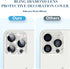 Goton for iPhone 15 Pro Max & 15 Pro Camera Lens Protector Bling Glitter, Diamond Metal Lens Cover Tempered Glass Screen Protector for 15 Promax /...