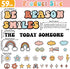 Classroom Bulletin Board Decoration Set Welcome Banner Wall Door Boho Hippie Groovy Classroom Decorations for Kindergarten Preschool Elementary Mi...