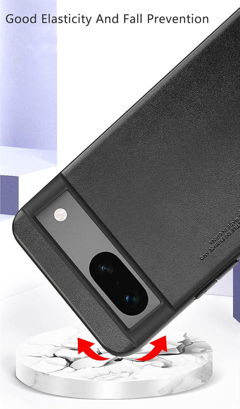 for Google Pixel 7a 5G case, Soft TPU Artificial Leather case,Extremely Light Ultra-Light Camera Protection Leather Cover Case for Google Pixel 7a...