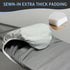 Ironing Board Cover and Pad 15× 54?, Standard Size with Resist Scorching and Staining, Heavy Duty Silicone Coated Ironing Board Cover with Thick P...