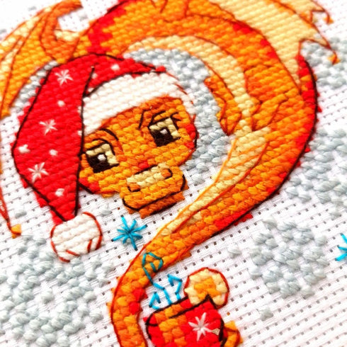 RIOLIS Counted Cross Stitch kit 2141 Dragon Tea Time...